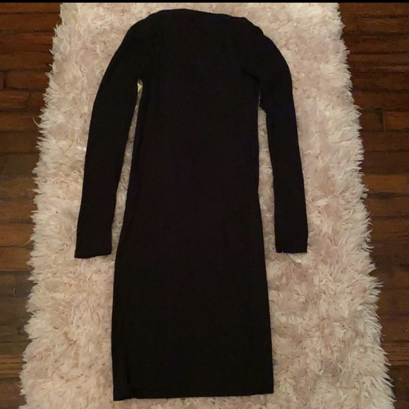 Riley & James Black Button Up Dress - Picture 2 of 8